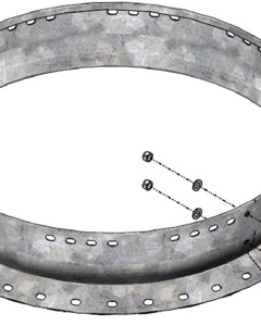 Top collar fixed by screw - EXT PROD